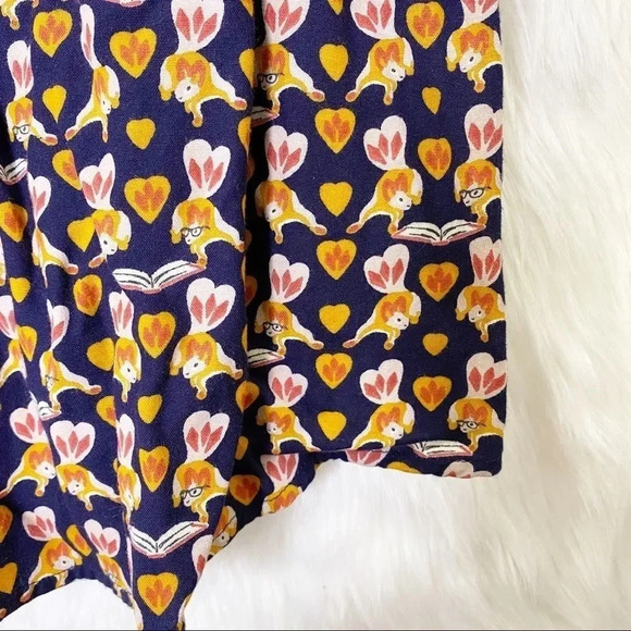 URBAN OUTFITTERS COOPERATIVE Reading Squirrels Pockets Mini Skirt - Picture 4 of 6